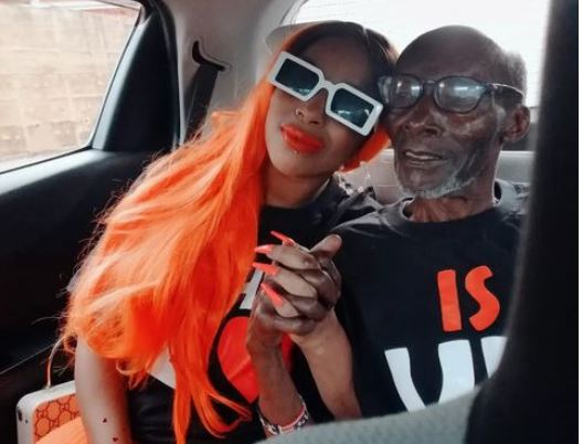 Why Manzi Wa Kibera did not attend her 67-year-old ex-boyfriend’s burial