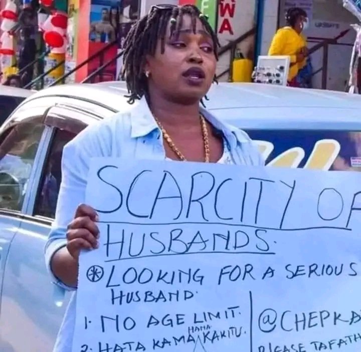 Kenyan woman goes viral for begging for a husband