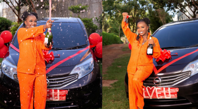 Keranta flaunts matching shoes with a new enigmatic man