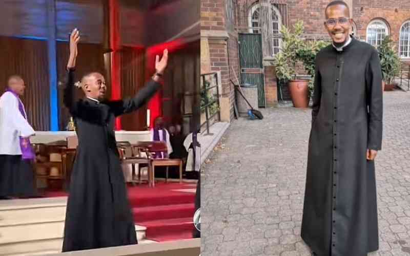 Kenyan Women Salivate For South African Priest’s Good Looks