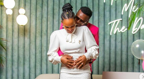 Romance At It’s Best! Mr. Kisavi Proposes To His Girlfriend In The Most Romantic Way