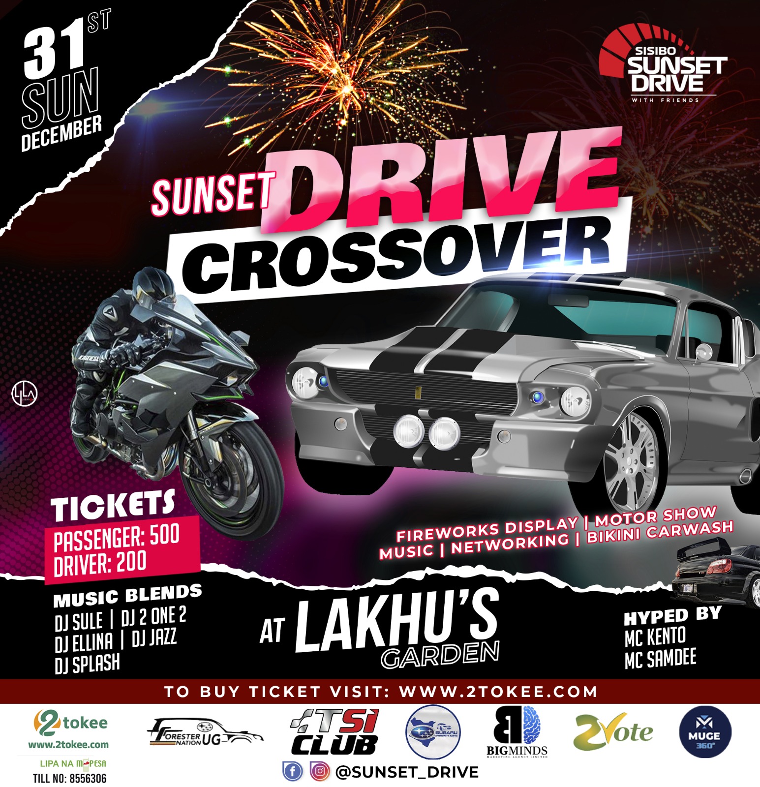 Eldoret Hosts First Ever Sunset Drive Crossover Show & Motor Awards