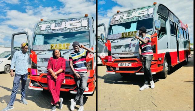 Njugush announces that he left his wife