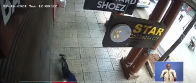 A man who was captured on CCTV being shot during Tuesday’s protests has spoken out