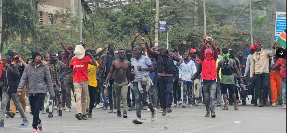 Kitengela Sees The Largest Protests of the Day