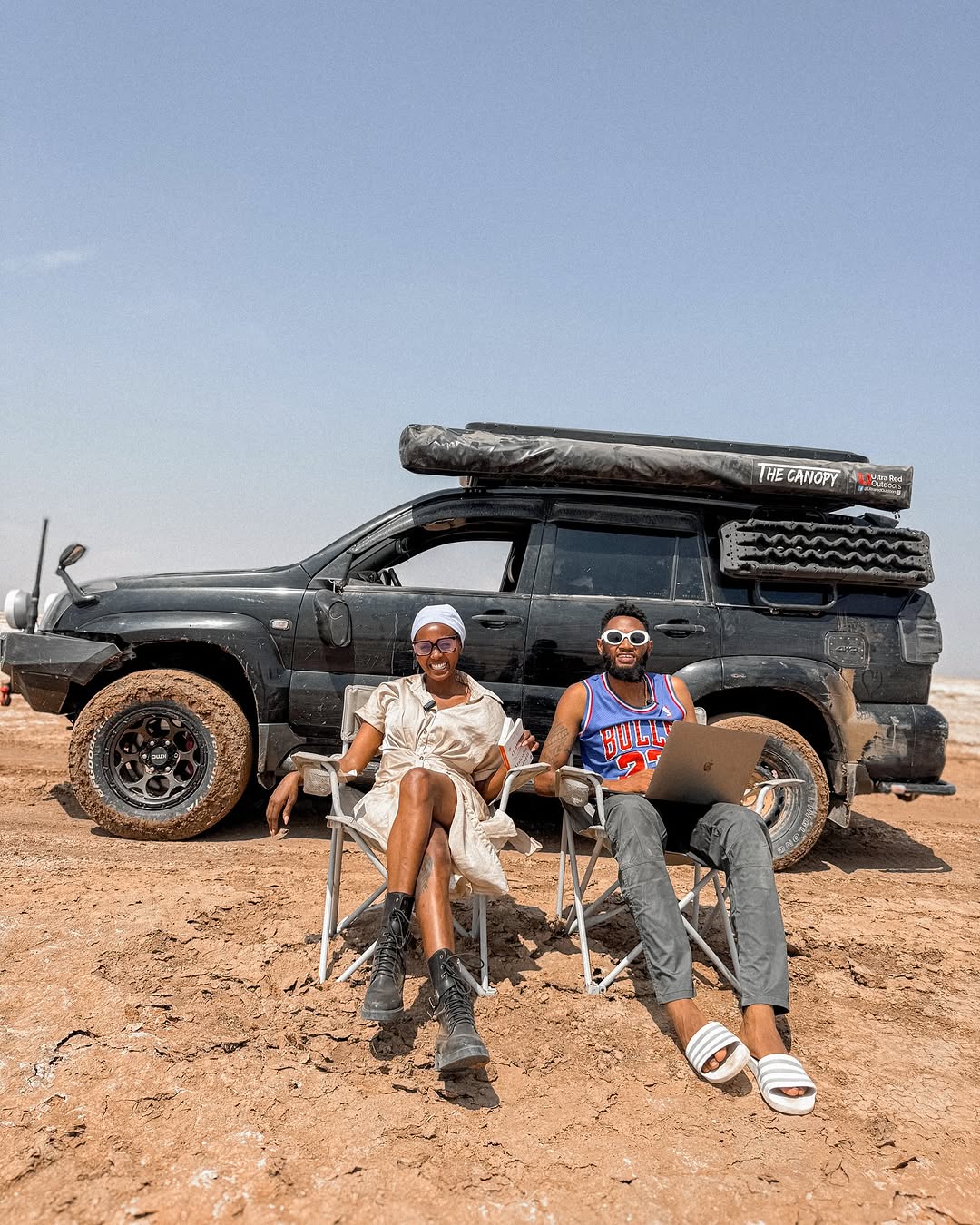 Carey Priscilla and Benito Muriu Survive Terrifying Road Accident, Land Cruiser Wrecked