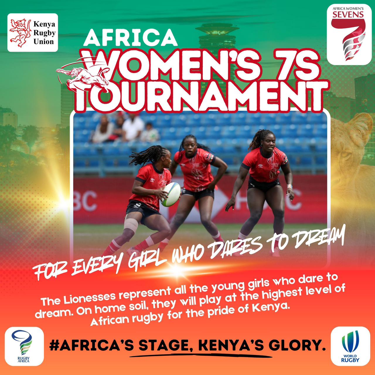 2025 Africa Women’s Sevens: Get Your Tickets and Limited-Edition Jerseys Before They Sell Out!