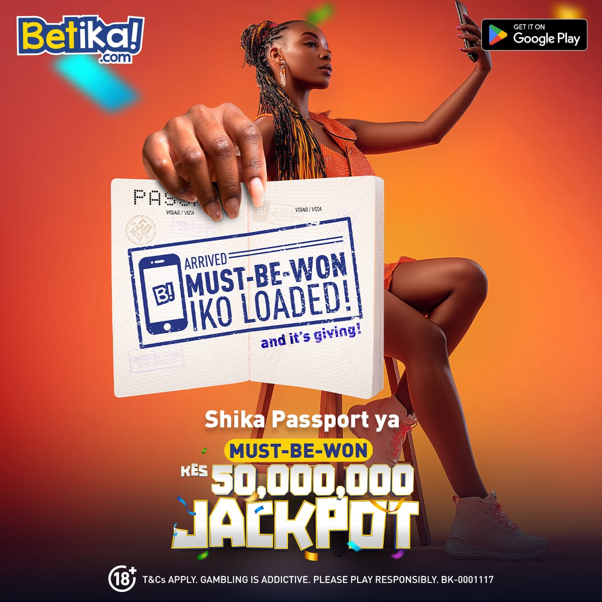 Betika Rewrites Jackpot Rules: Ksh50 Must Be Won Every Eight Weeks!Million