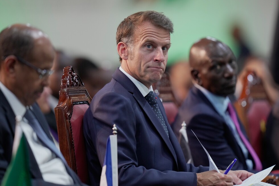 Shut Up Or Step Out- Macron Loses His Cool With Rowdy Audience At Nairobi Youth Forum