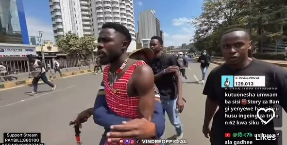 2Mbili Calls for Release of Streamer Vindee After Arrest During June 25 Protests