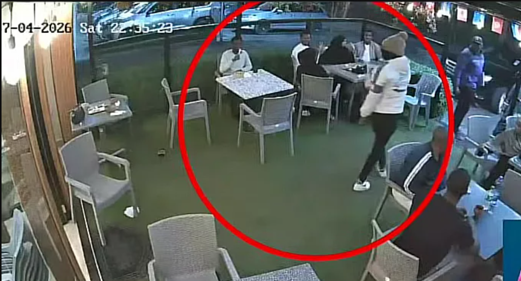 CCTV Captures Armed Robbery at Westlands Café as Gunmen Raid Customers in Under a Minute