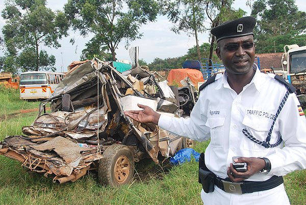 Five injured while Mordern Coast Bus Manager loses Life in Katuna Bus Accident