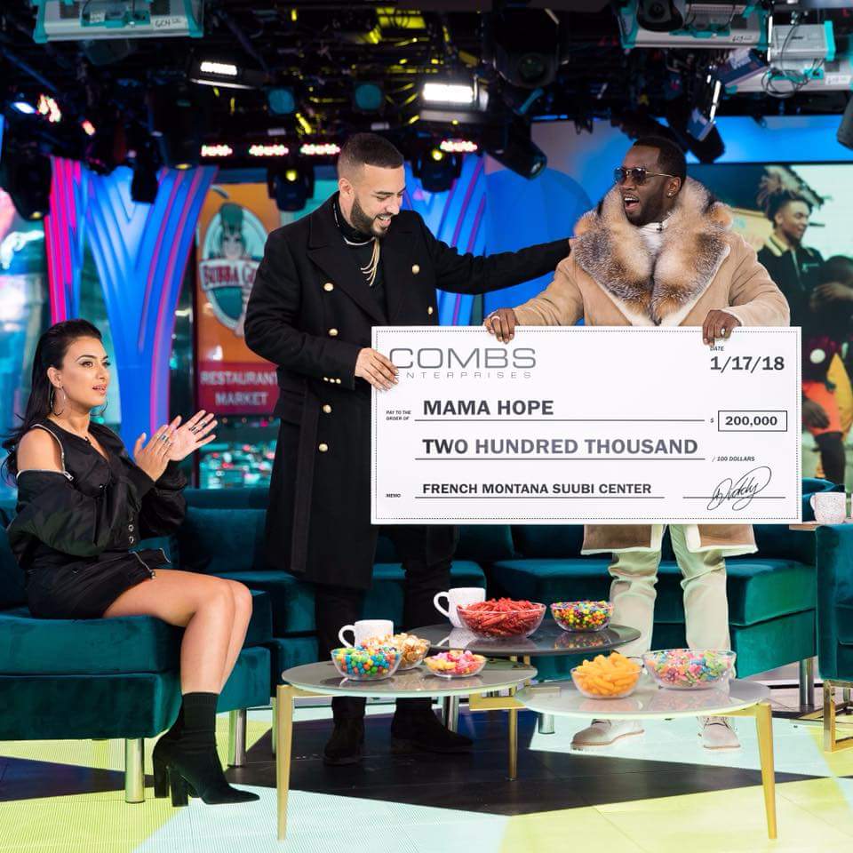 Diddy Donates $200,000 to Suubi “Hope” Health Care Center, Uganda