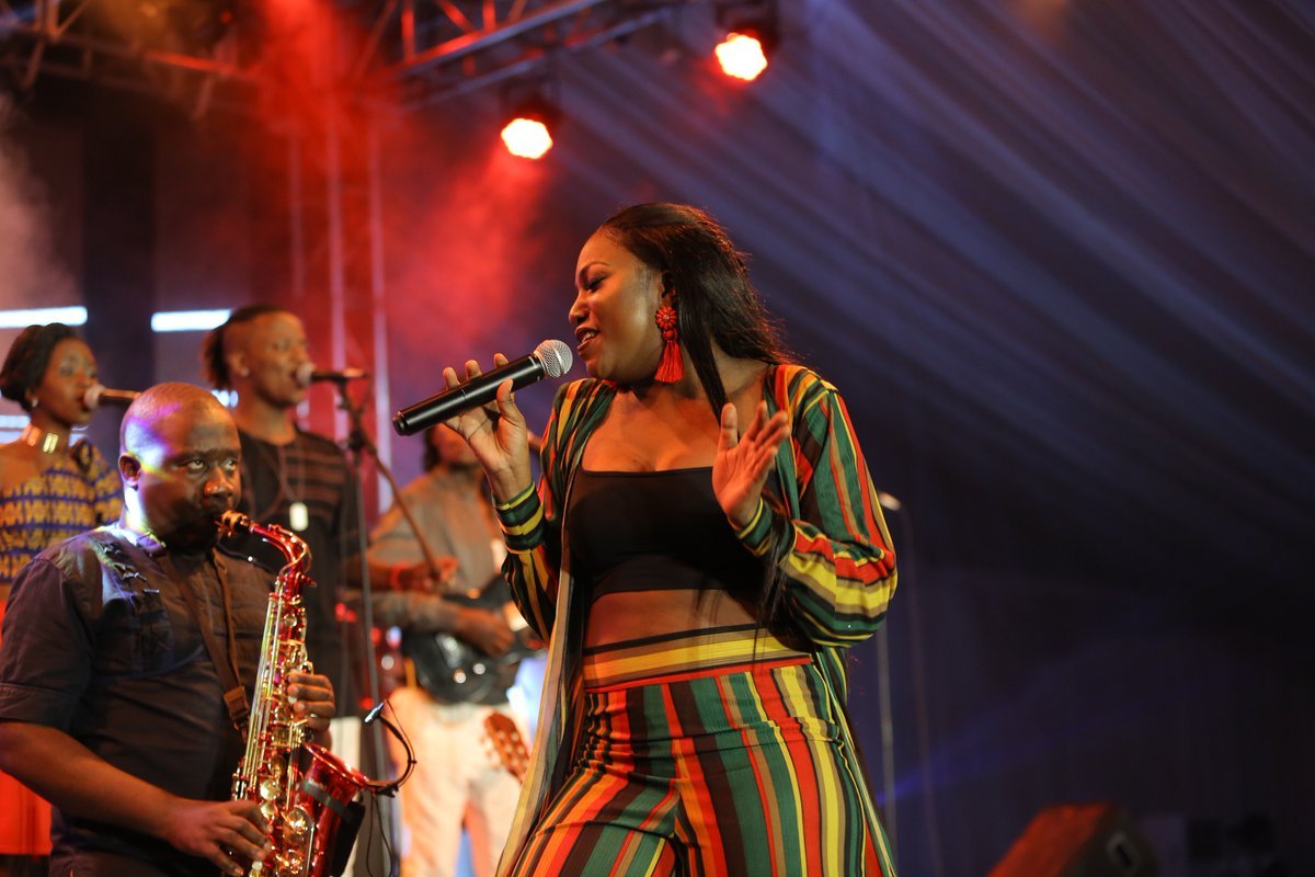 Irene Ntale Fires up Kigali Jazz Junction