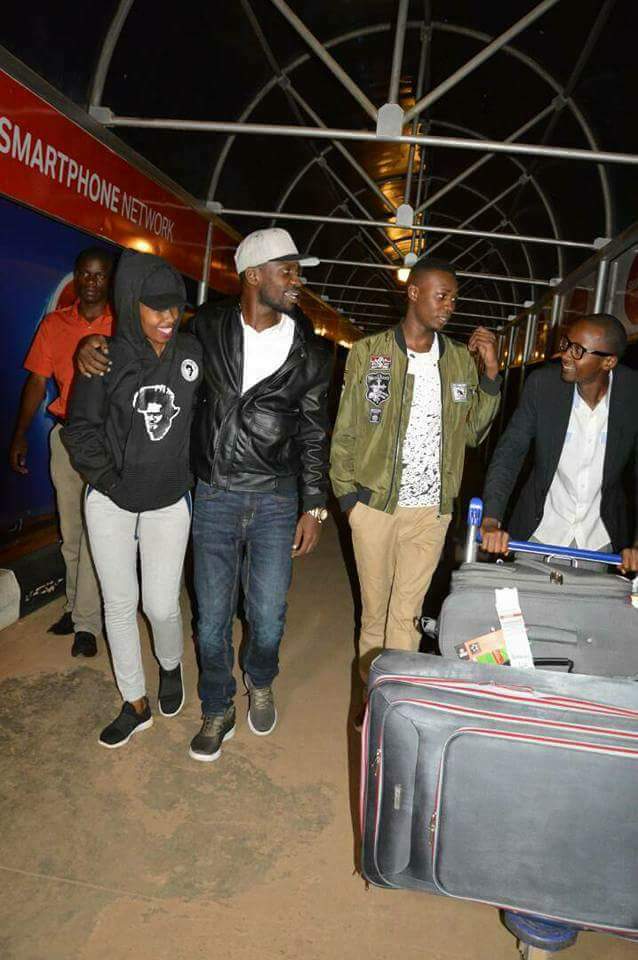 Bobi Wine Is Back in The Country