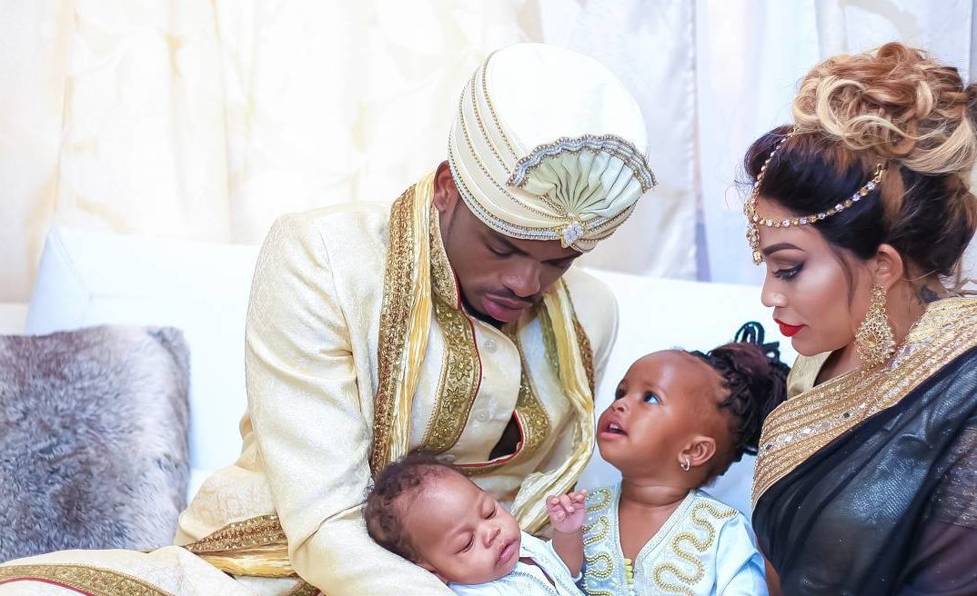 Diamond Platinumz Sends Sweet Message to Zari’s Kids on Iddi
