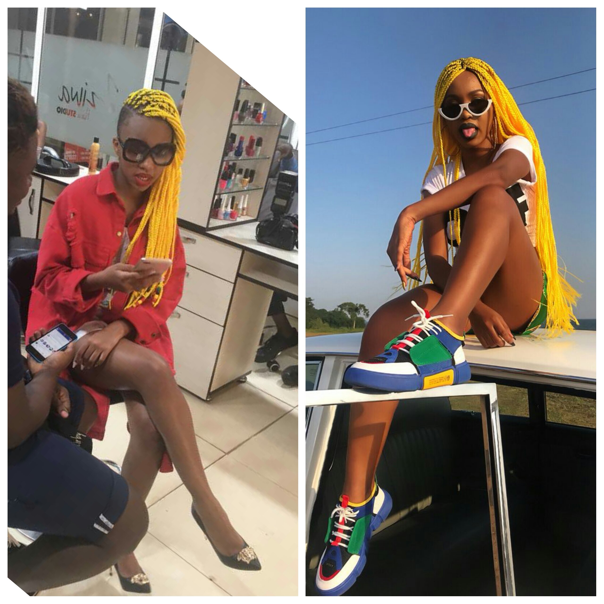 The Yellow Braid Game: Spice Diana vs Sheila Gashumba