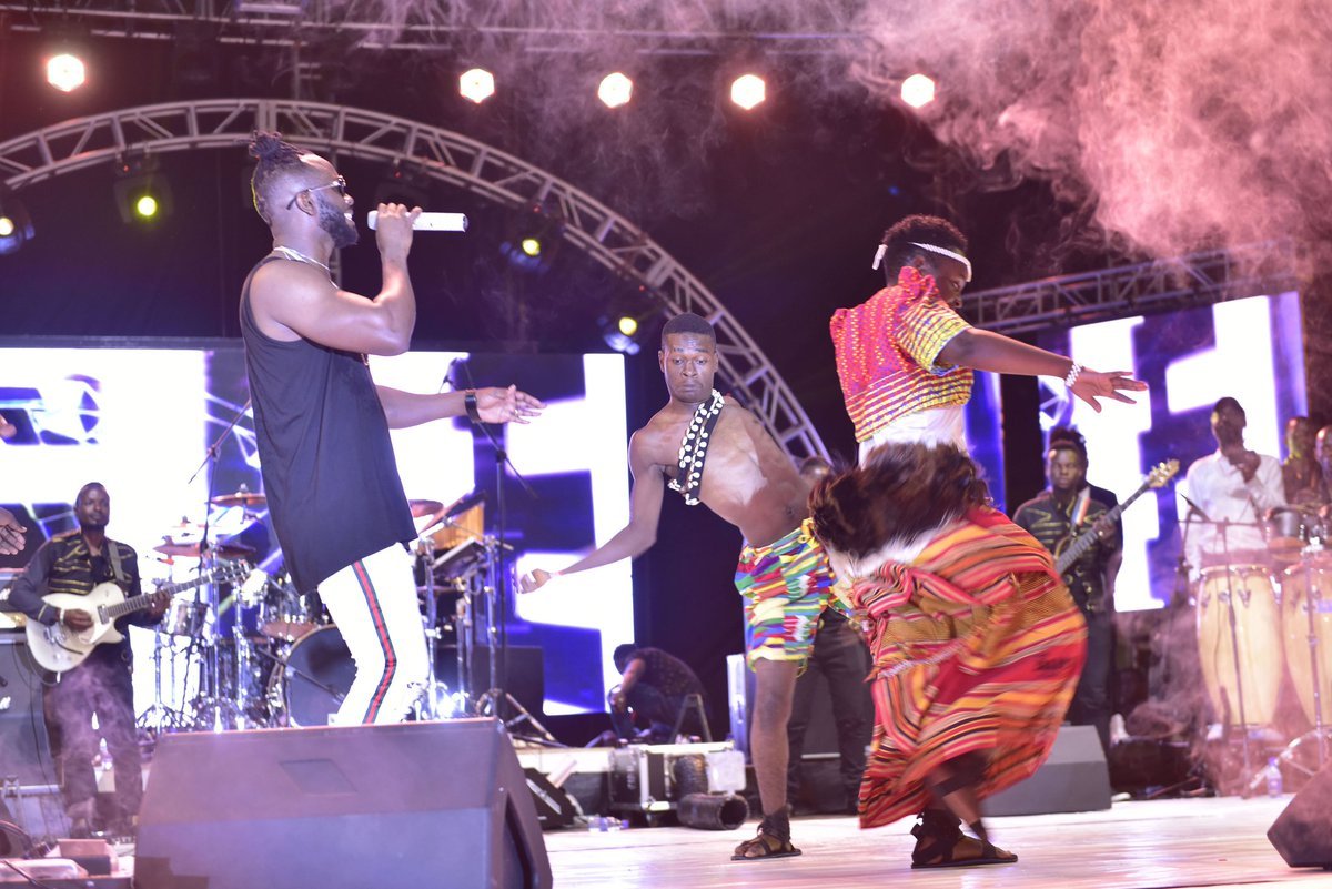 Bebe Cool Moves Crowds At Golden Heart Concert