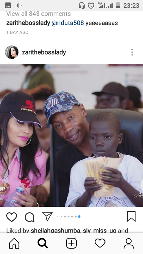 Zari Joins Bryan White in Arua Charity Campaign