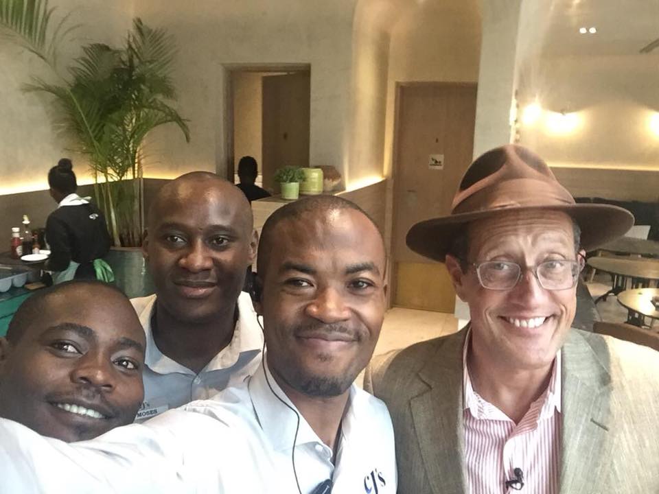 CNN International Anchor, Richard Quest Visits Cafe Javas Branch