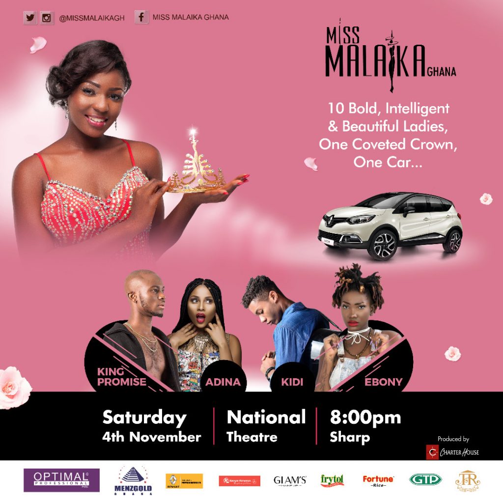 Miss Malaika Finale Set For November 4