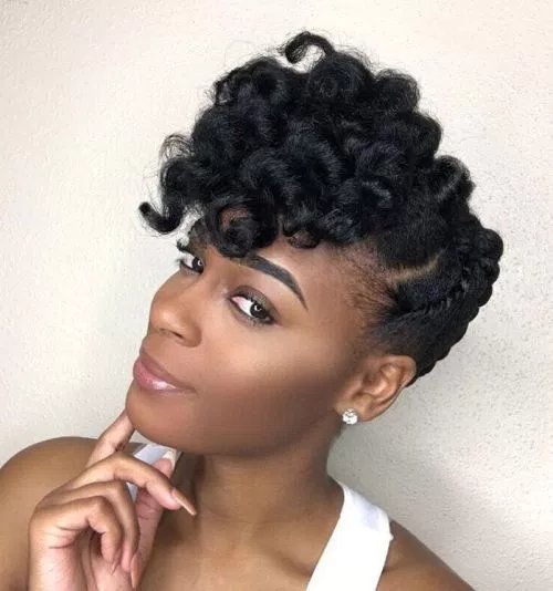 Check Out These 11 Beautiful Natural Hairstyles You Can Rock In On That ‘Special Day'( Photos)