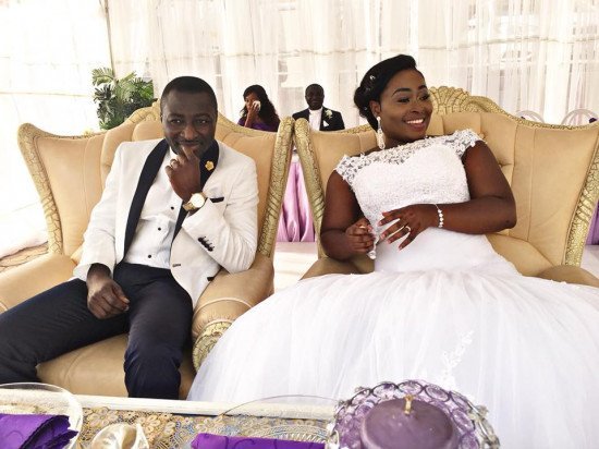 Checkout These Colorful Photos From UTV News Anchor Ama Kumankuma’s Wedding