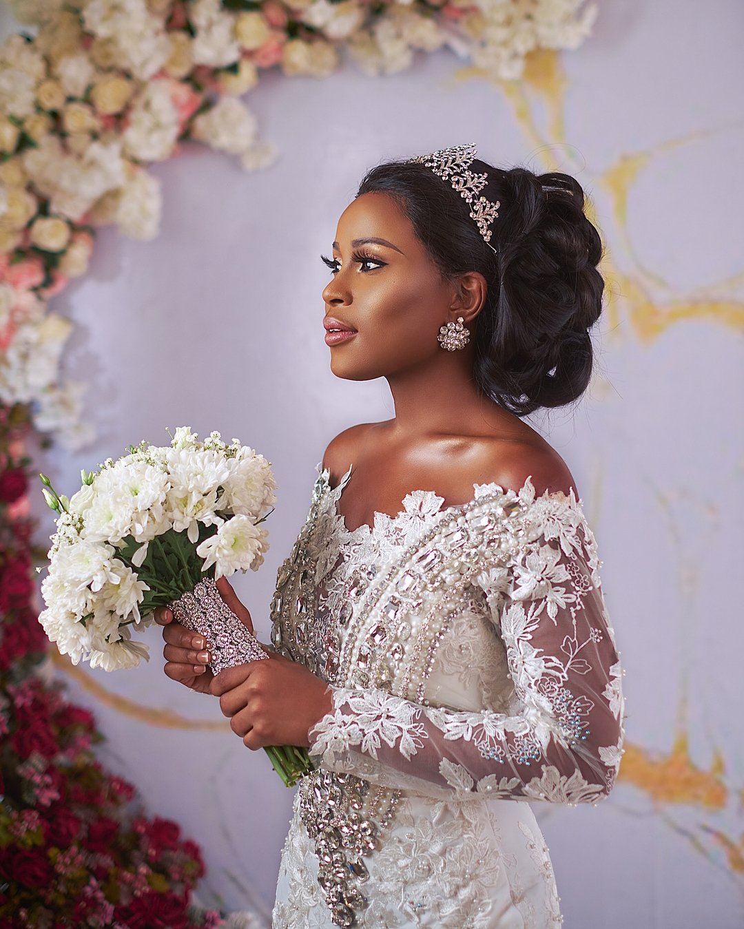 Photos: Berla Mundi Stuns In Sima Brew’s ‘Dream’ Wedding Gown