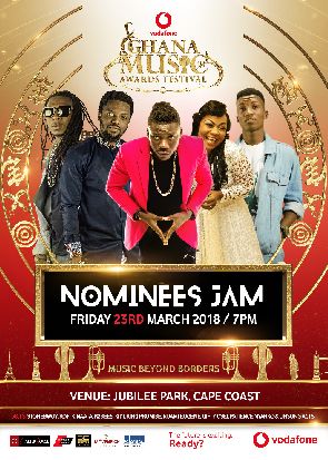 2018 VGMA Nominees’ Jam  Set To Rock Cape Coast Today, March 23