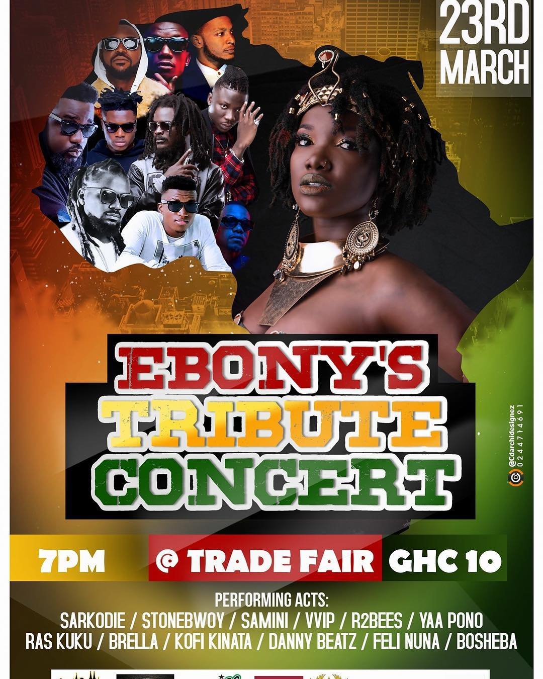 Ebony’s Tribute Concert Slated For March 23 At Trade Fair Center