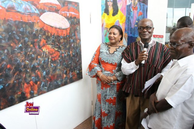First Lady Launches Melcom Arts Exhibition