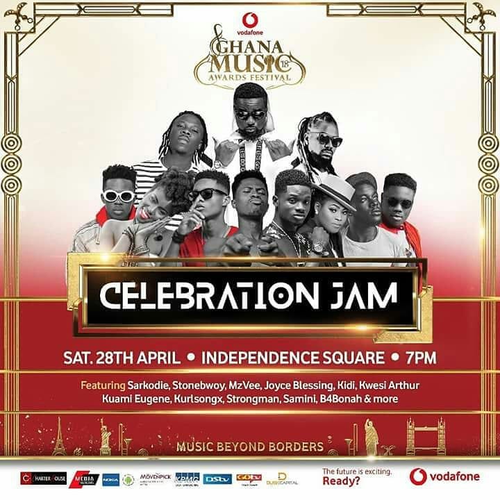 2018 VGMAs Celebration Jam Slated For April 28 At Independence Square