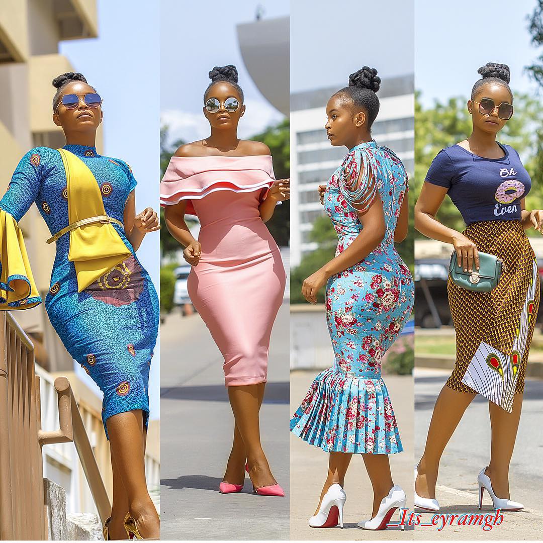 Photos: Twelve 2018 Fashion Trends With Model Eyram