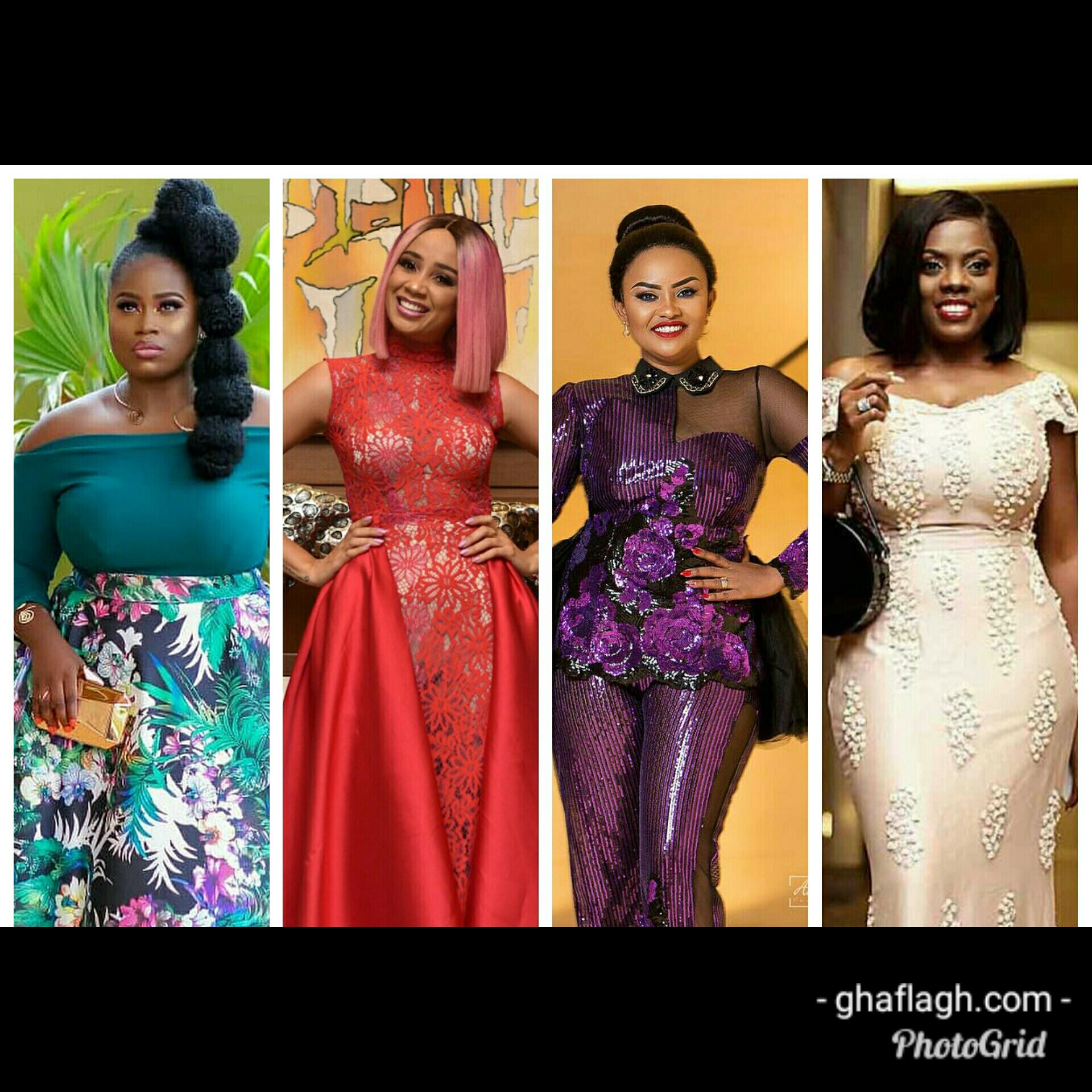 PHOTOS: Checkout How Your Favorite Celebs Rocked The Red Carpet At The 2018 Golden Movie Awards Africa