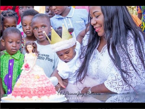 PHOTOS: How Gifty Anti And Husband Celebrated Their Daughter’s 1st Birthday