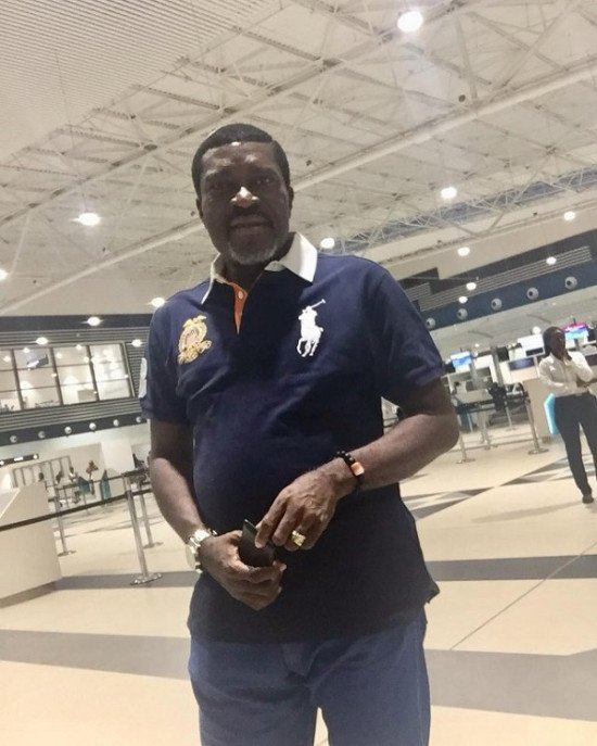 ‘Kudos Ghana’ – Nollywood Star Kanayo O Kanayo Praises Kotoka Airport