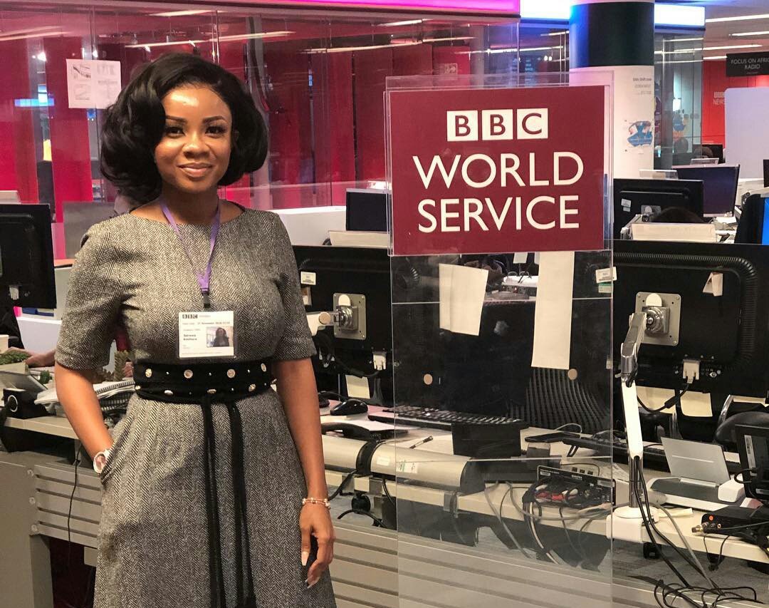 GhOne TV’s Serwaa Amihere Tours BBC World Service(PHOTOS)