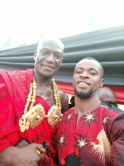 Ghanaian-British Actor Peter Mensah In Ghana(PHOTOS)