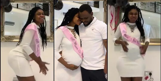 Becca Drops First Video From Her Baby Shower Days After Welcoming Her Fist Child