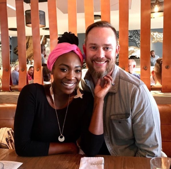 Takkies and her husband celebrate one year wedding anniversary