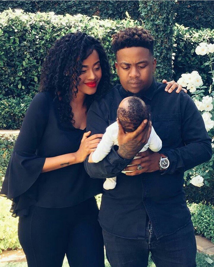 Photos: Tshepi Vundla and JR celebrate son’s first birthday