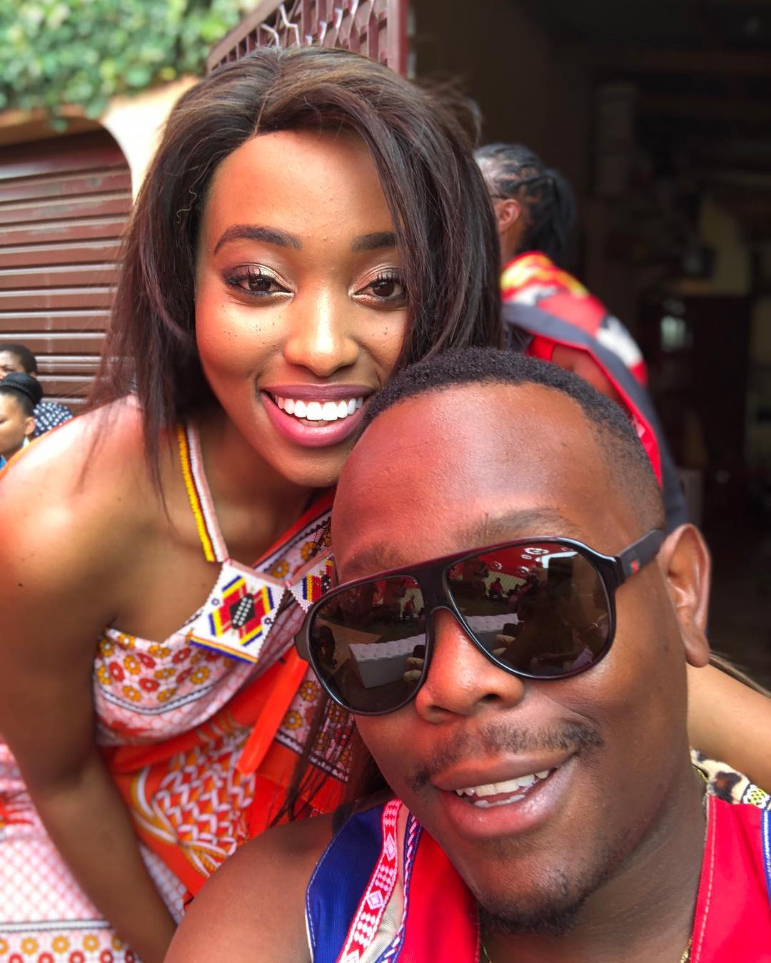 Khaya & Ntando Mthethwa share cute family photo