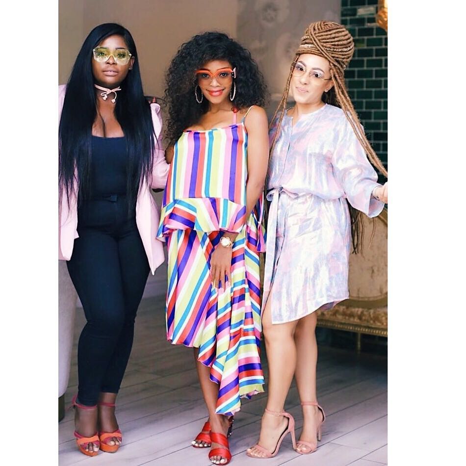 Thembi Seete and Mbali Nkosi in business together