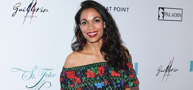 Actress Rosario Dawson celebrates being 39 in birthday suit