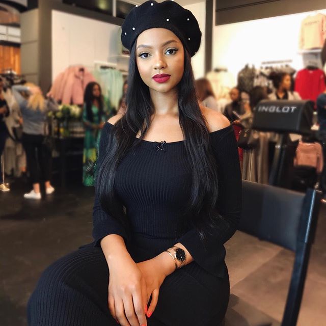 Mihlali sets pulses racing as she steps out in a sexy outfit