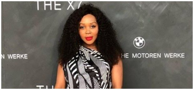 Presenter Sechaba Gqeba shows first photo of baby