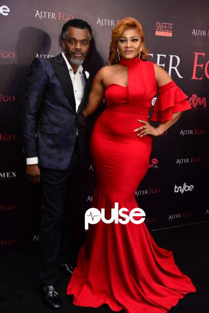 Omotola Receives an Award for her Role in the Movie Alter Ego