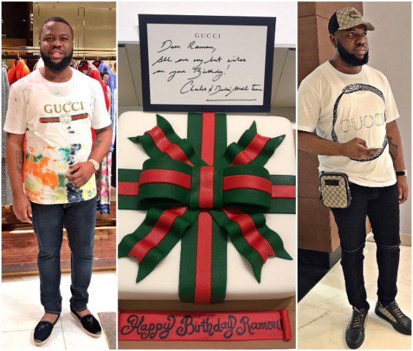 Hushpuppi Gets a  Gift from Gucci as he Celebrates his Birthday