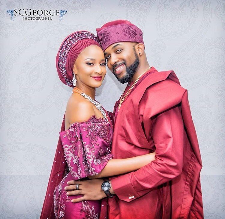Banky W flirts with wife, Adesuwa on Instagram