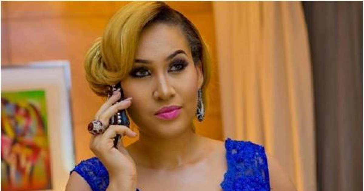Actress, Caroline Danjuma Steps Out in Revealing Dress (Photo)